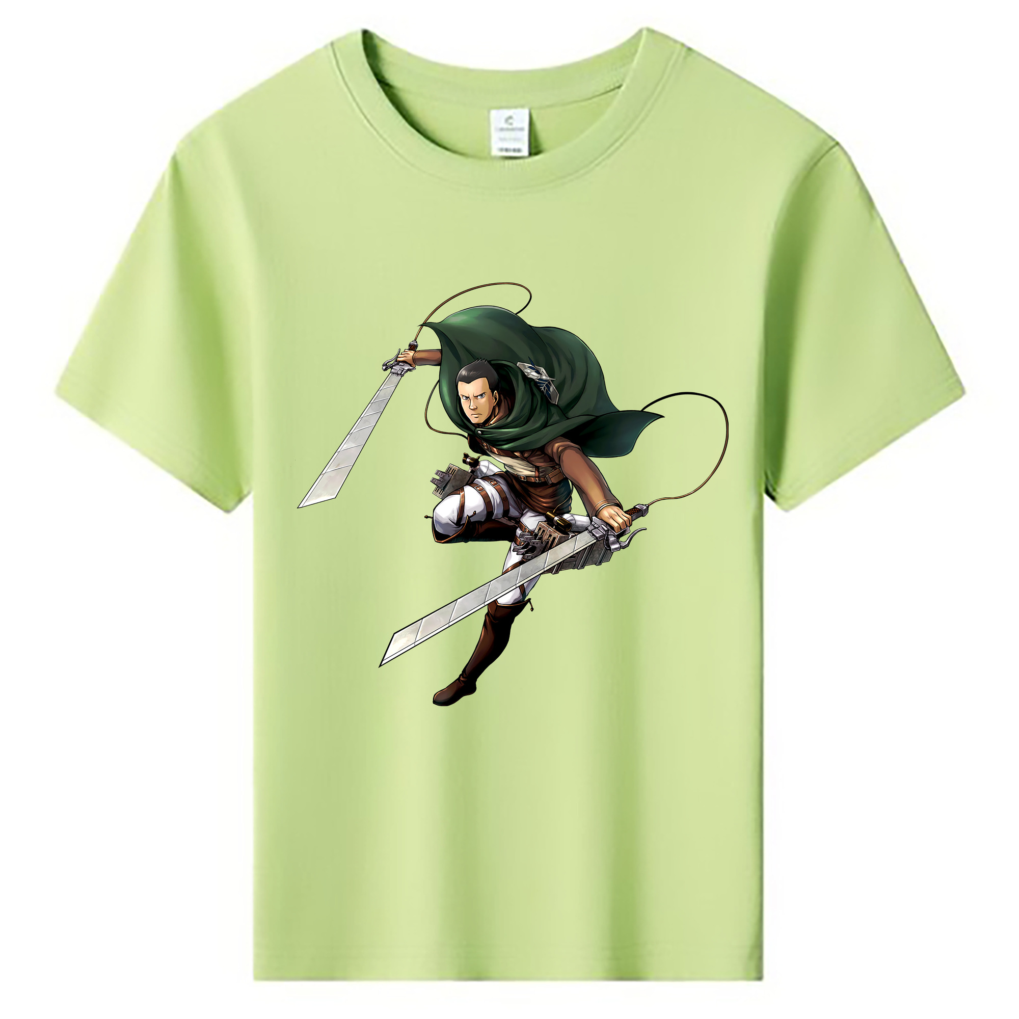 （画像用） 進撃の巨人 Attack on Titan 綿100％キッズTシャツ（フロントプリント）